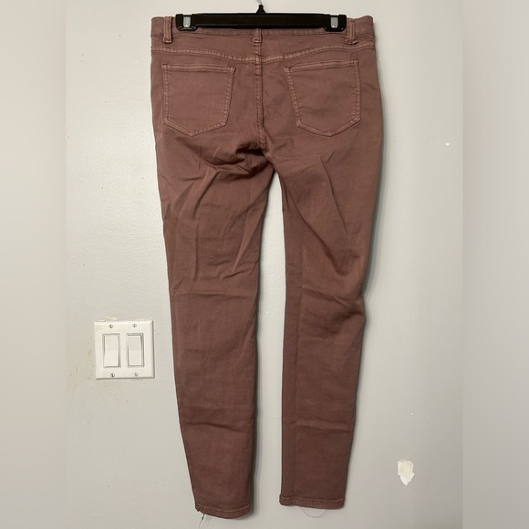 Angel Kiss Brown distressed stretch skinny jeans Size 9 - Picture 4 of 5